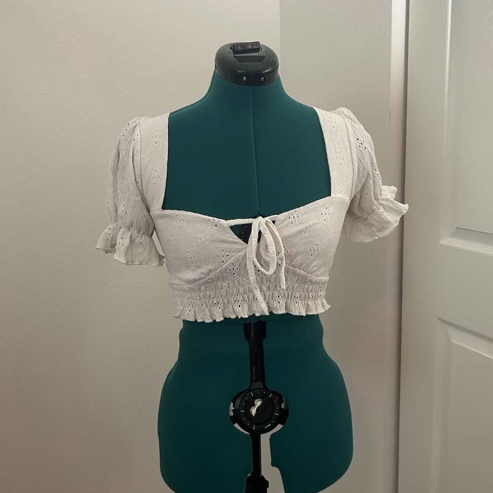 white blouse